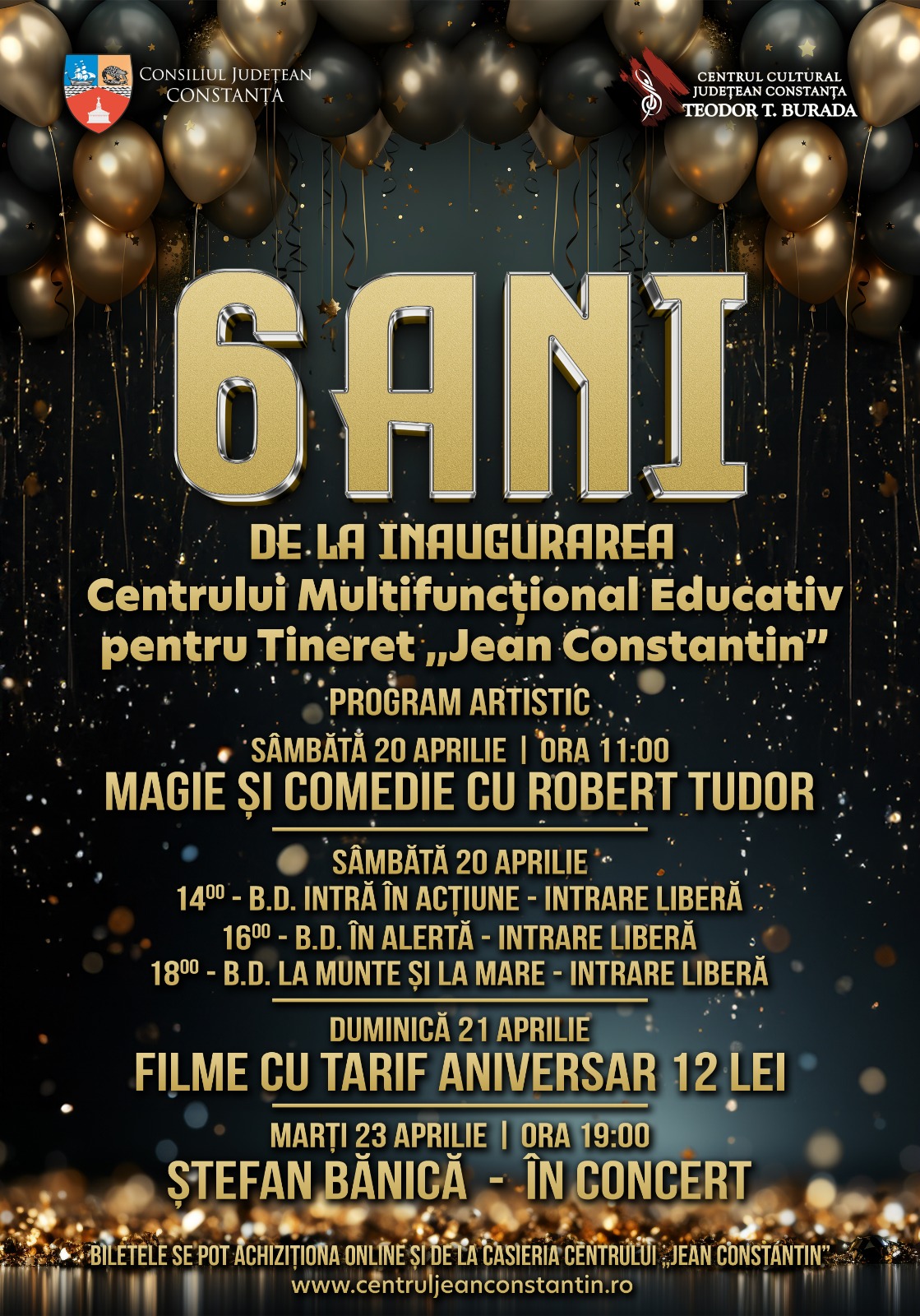 Zilele Centrului Multifuncțional Educativ pentru Tineret ,,Jean Constantin’’  – 6 ani de la inaugurare