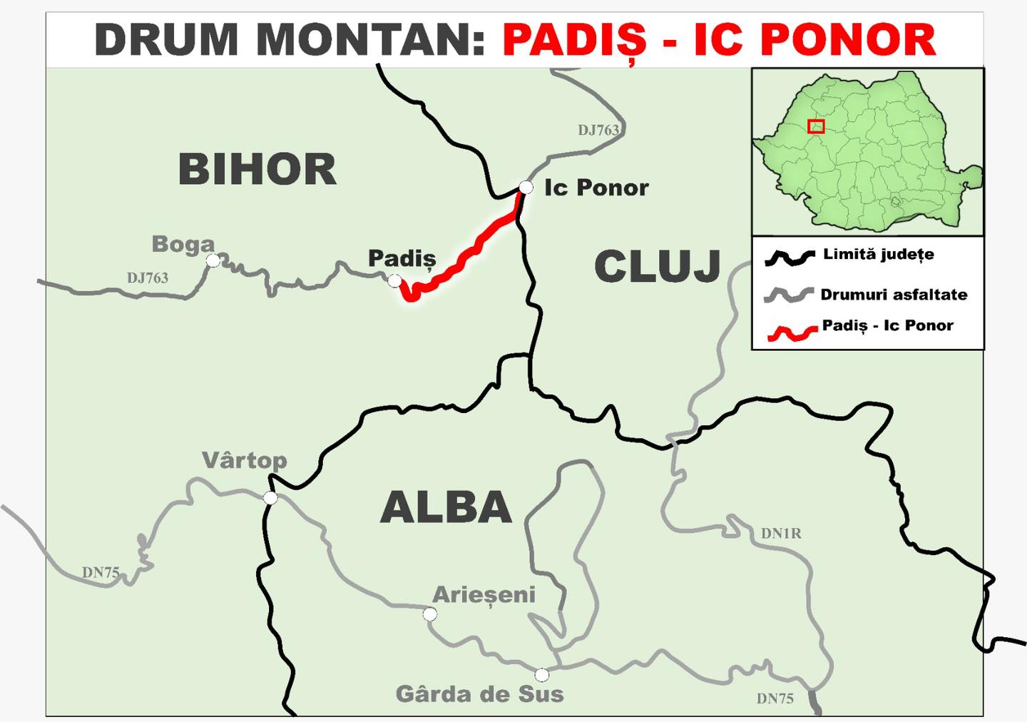 Oferte pentru reabilitarea drumului Padiș – Ic Ponor