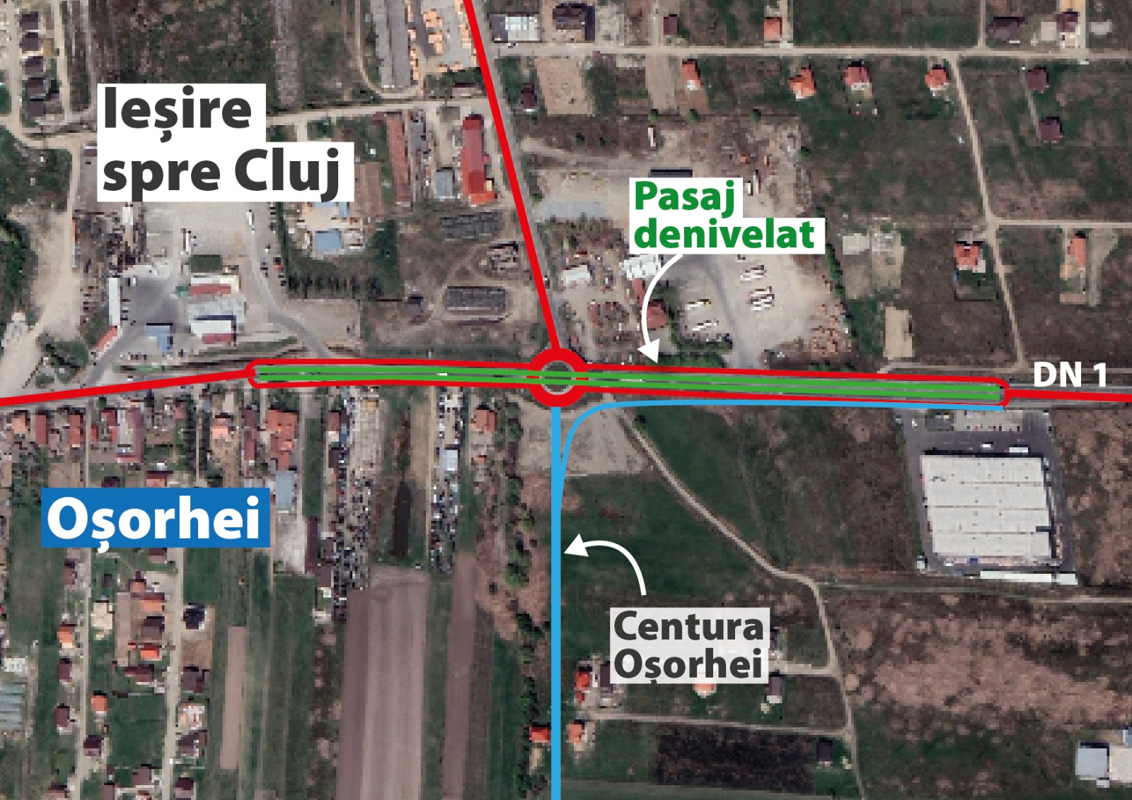 Fonduri europene pentru pasajul suprateran din Oșorhei | S-a semnat contractul de  finanțare