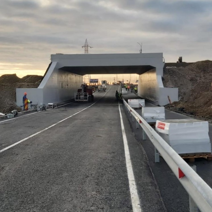 Pasajul dintre Oradea și Sântandrei, deschis circulației rutiere