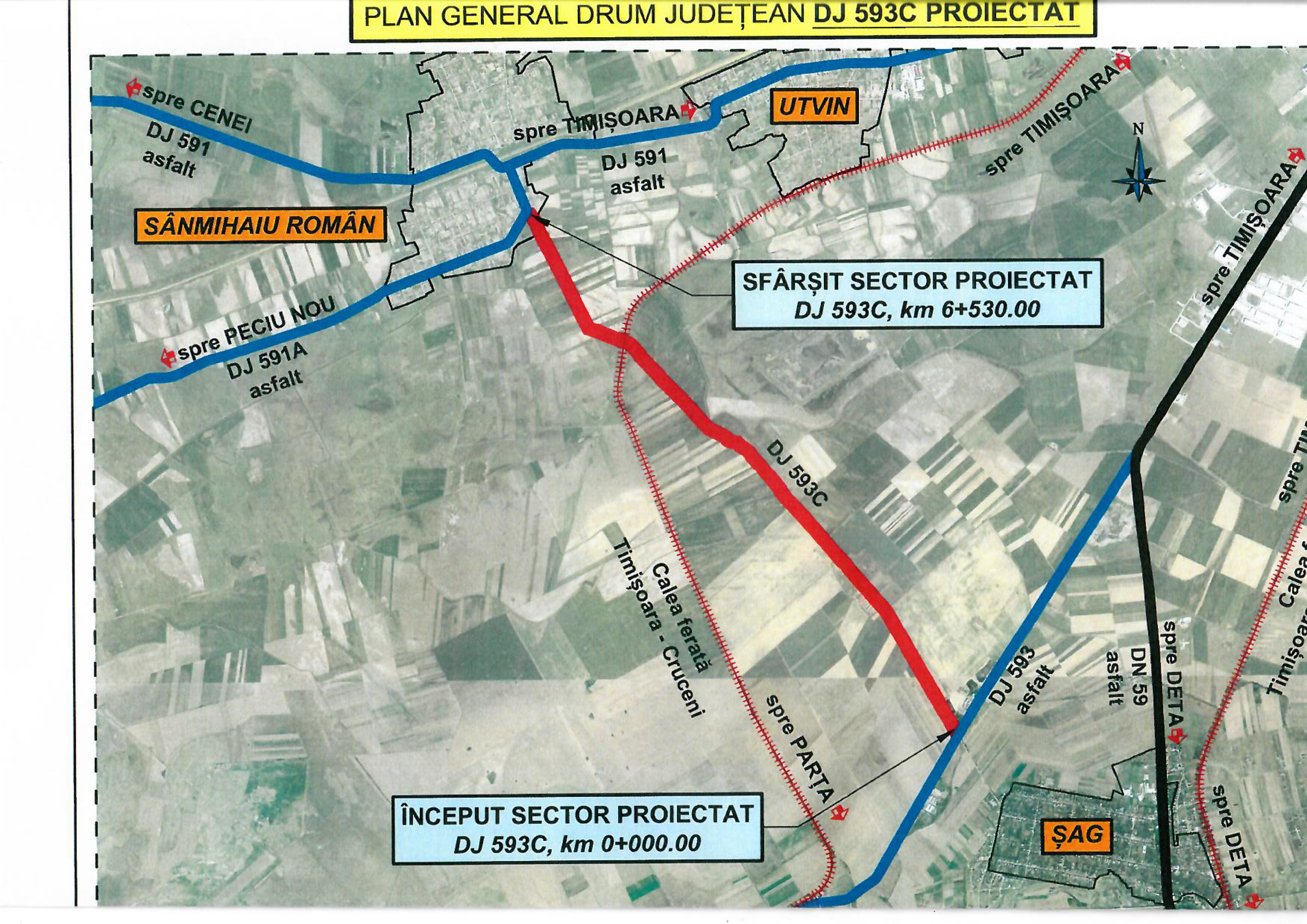 S-a semnat contractul de finanțare pentru drumul care va lega Șagul de Sânmihaiu Român