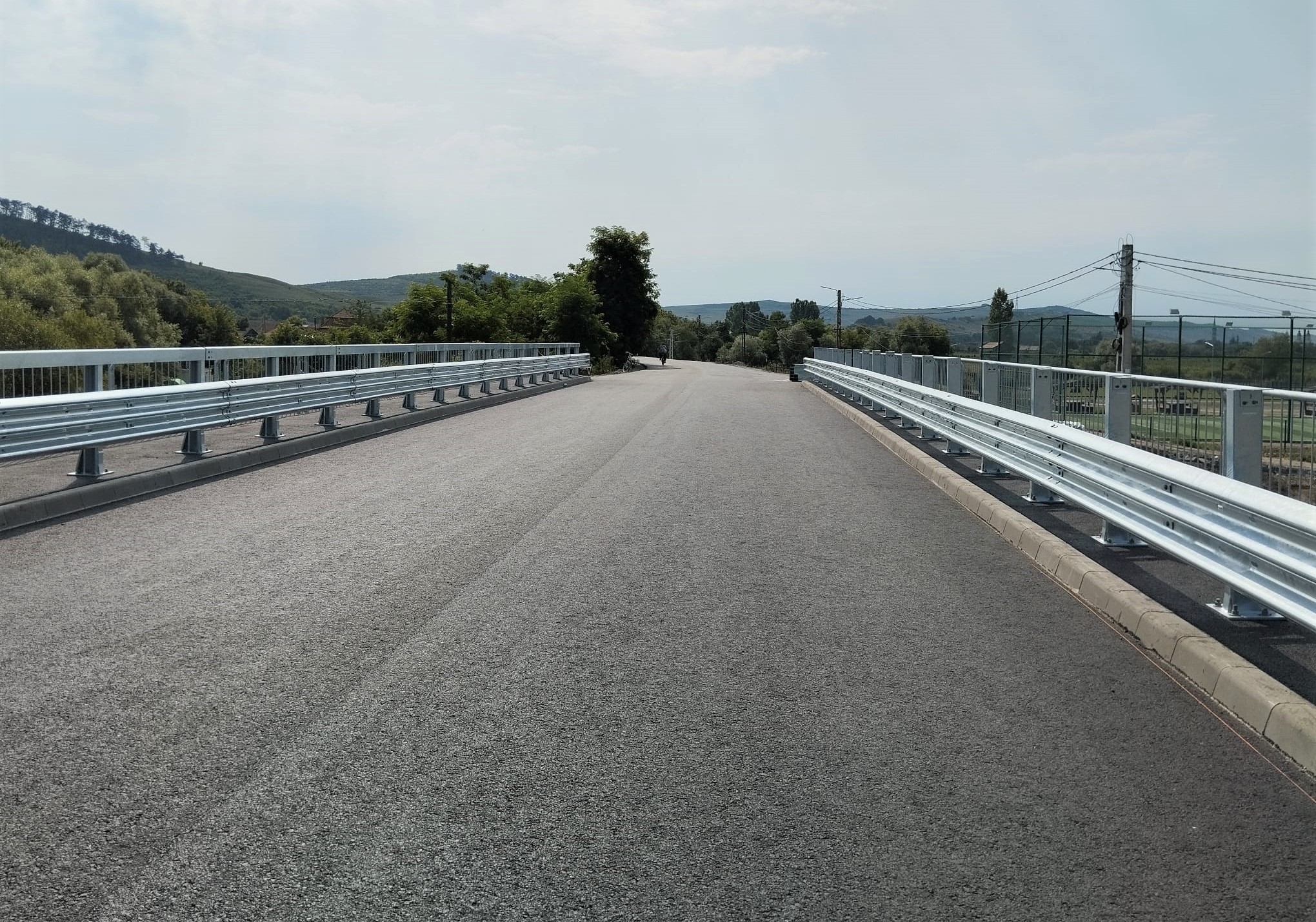 Podul din Bonțida situat pe drumul județean DJ 161 a fost redat circulației pe durata festivalului Electric Castle