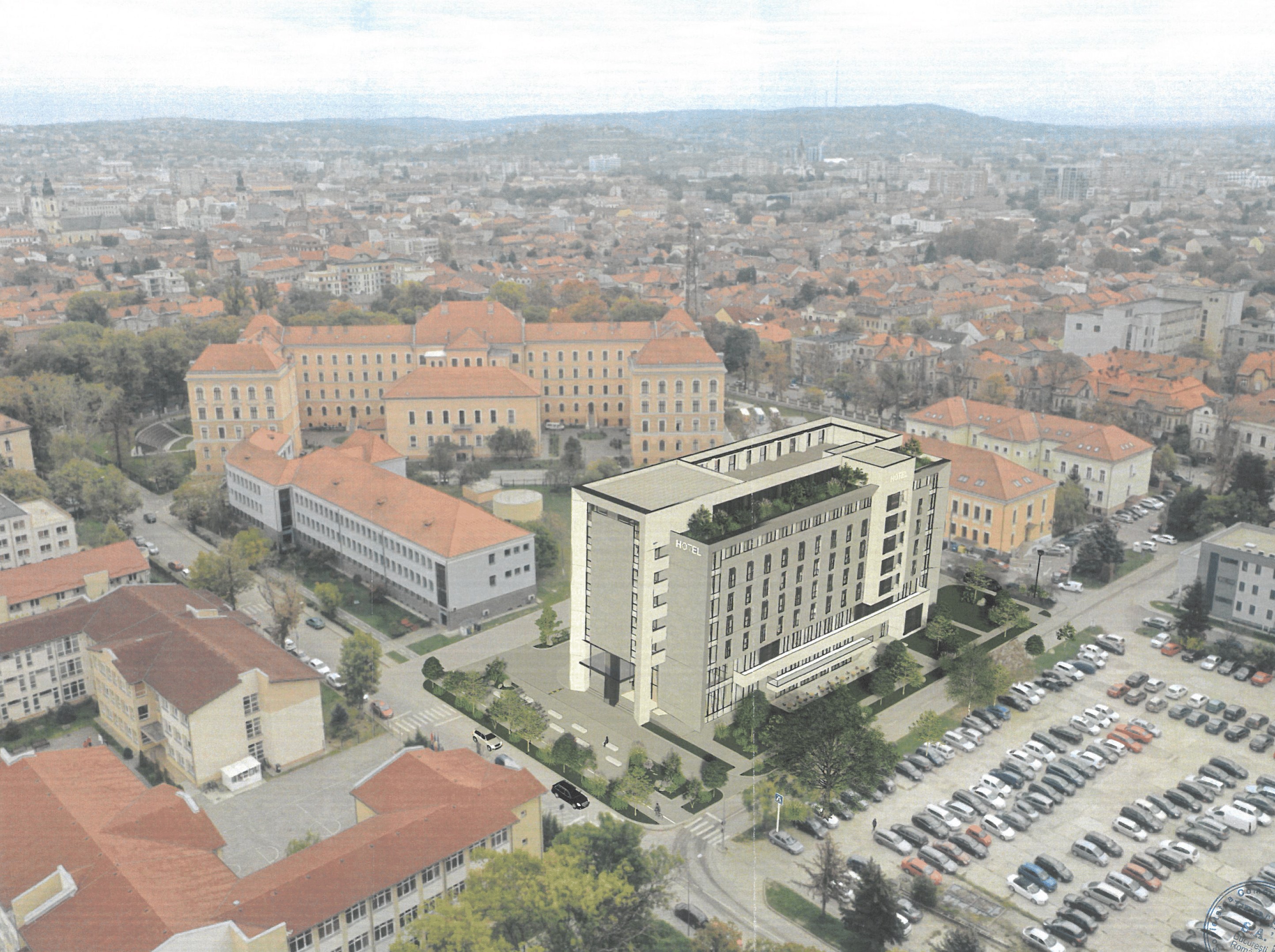 S-a atribuit terenul pentru construirea unui hotel în Oradea