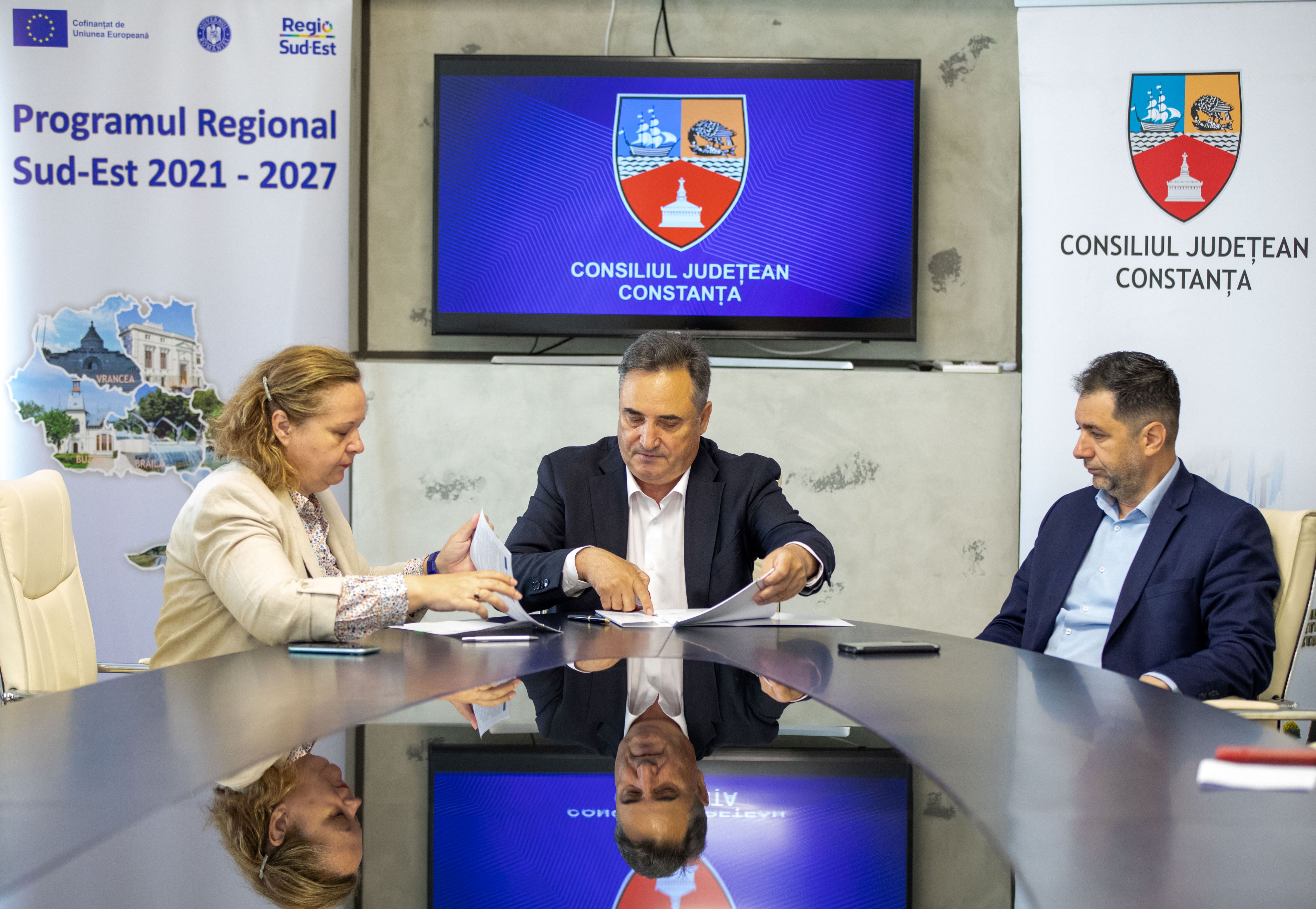 Reabilitarea, modernizarea și dotarea Palatului Administrativ Constanța