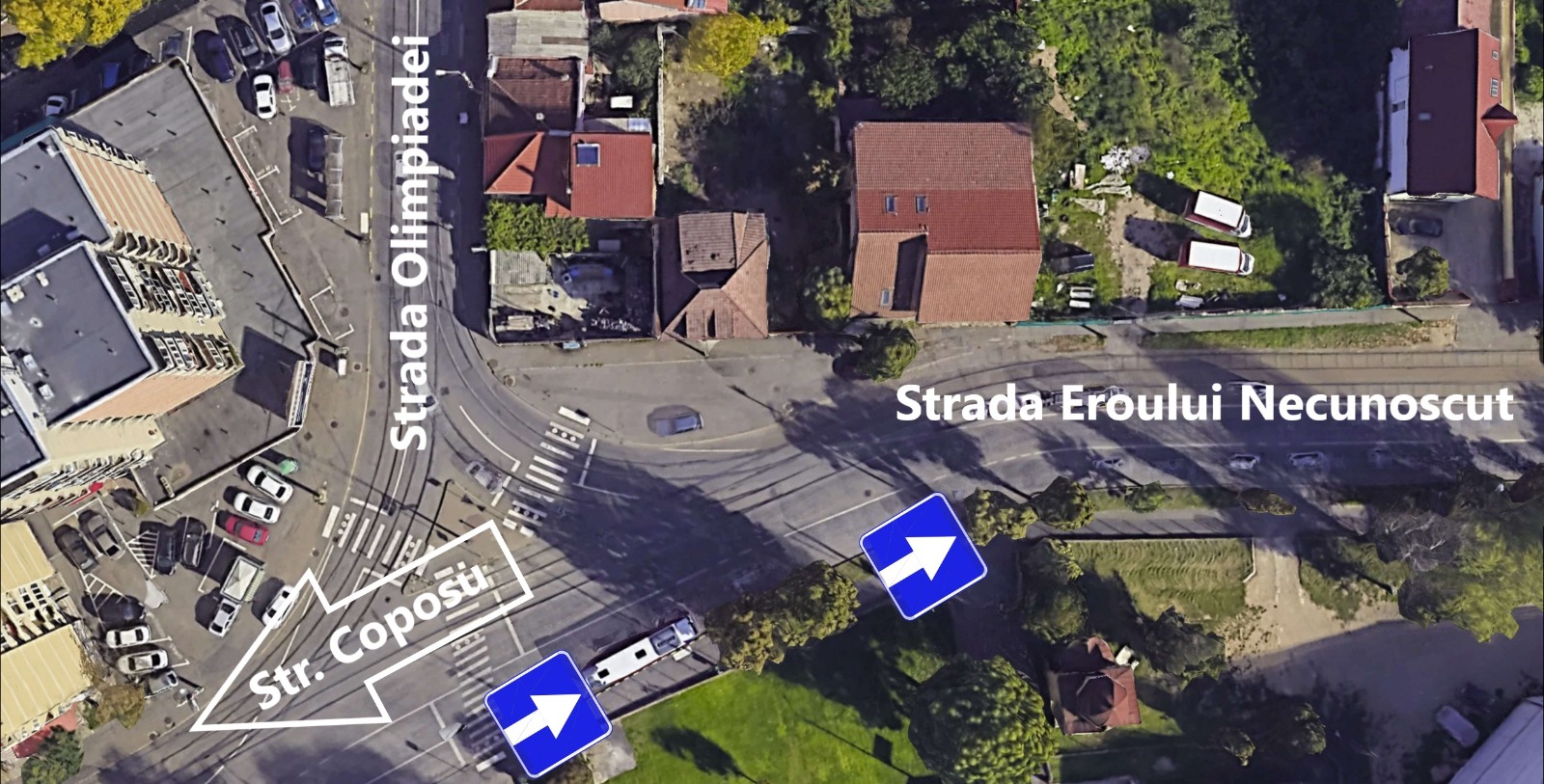 Se reface stratul de asfalt pe strada Eroului Necunoscut