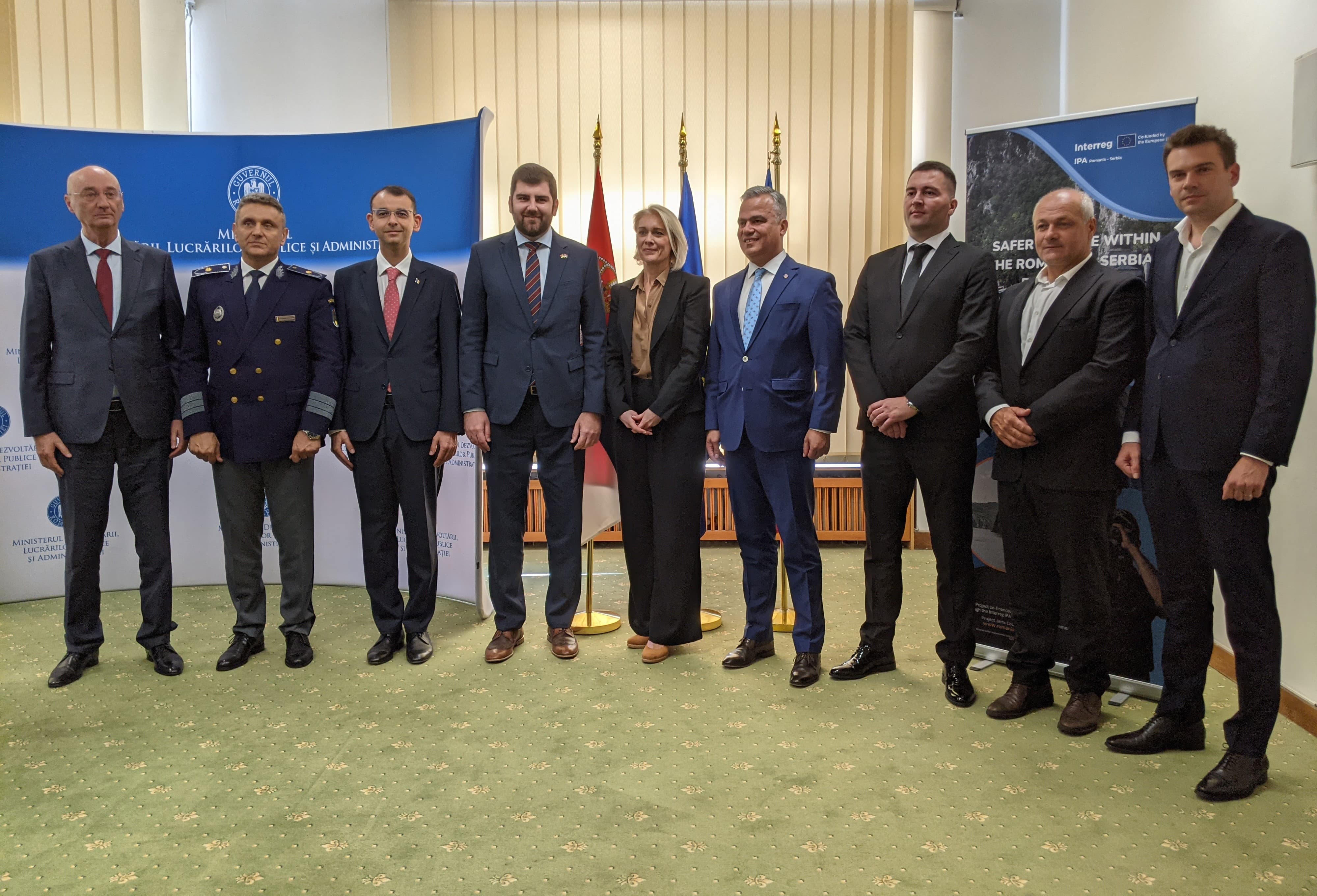 Frontiera româno-sârbă, mai sigură prin finanțarea „SAFE”