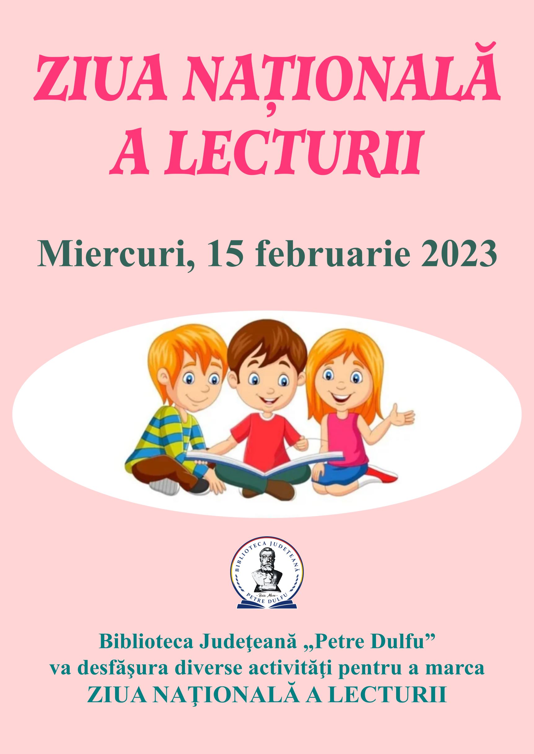 EVENIMENTE ORGANIZATE DE ZIUA INTERNAȚIONALĂ A  LECTURII