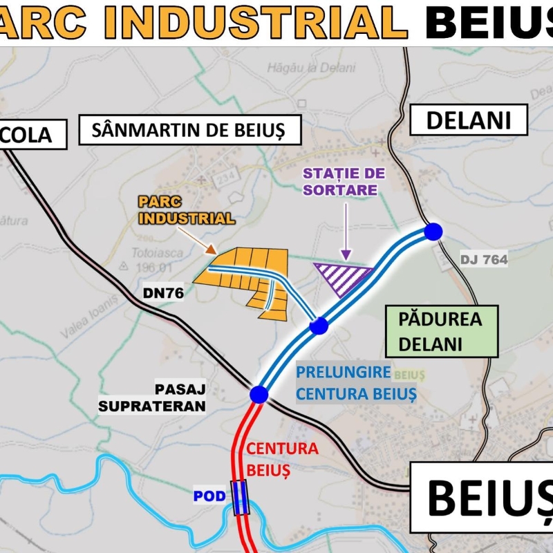 Încep lucrările la Parcul industrial Beiuș