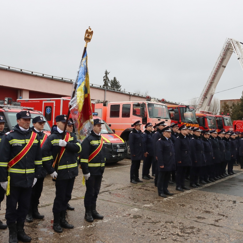 Președintele Consiliului Județean Arad, Iustin Cionca, a participat astăzi la evenimentele prilejuite de Ziua Protecției Civile