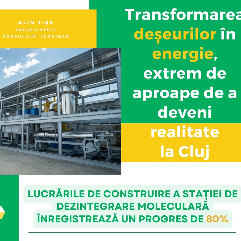 Transformarea deșeurilor în energie, extrem de aproape de a deveni realitate la Cluj