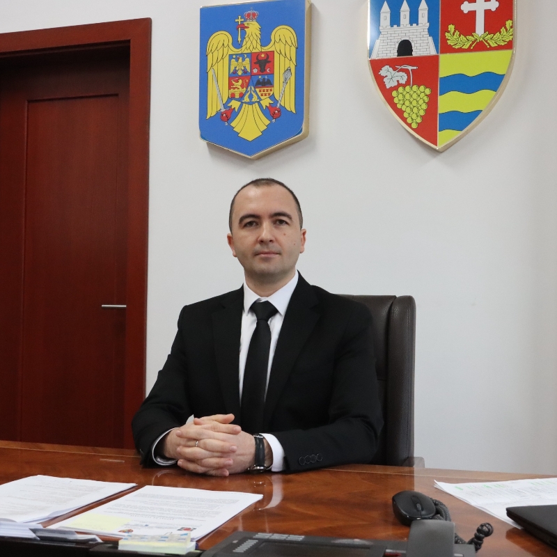 Péró Tamás, vicepreședinte al Consiliului Județean Arad: „Noi investiții la Liceul special Sfânta Maria”