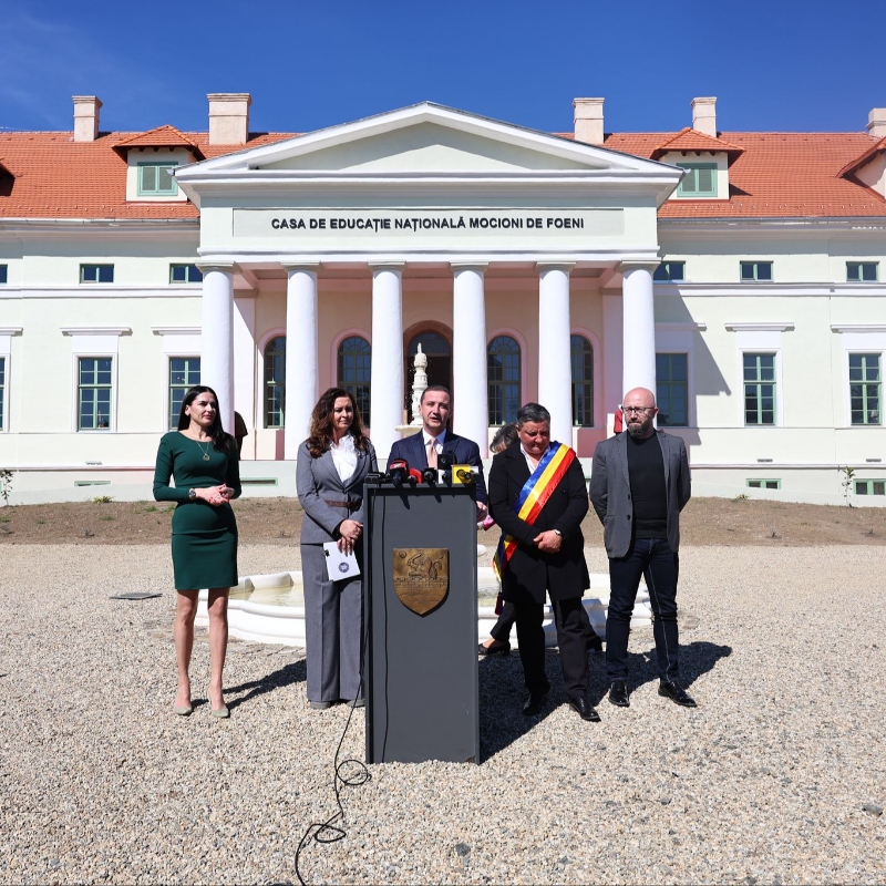 Conacul Mocioni din Foeni, deschis pentru cultură. Investițiile continuă