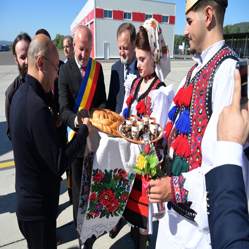 Delegație din China în Baia Mare, la Sărbătoarea Castanelor - ediția 30