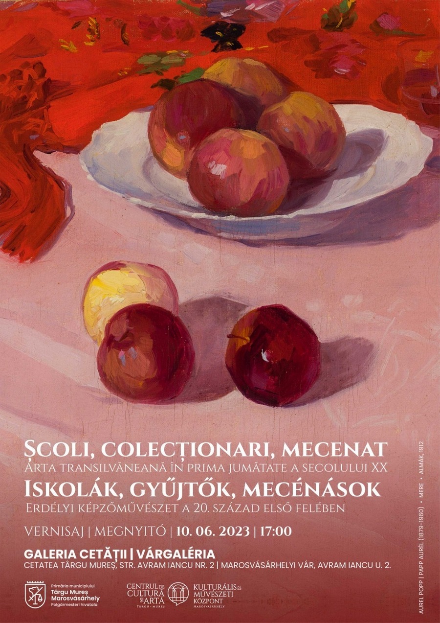 Vernisaj expoziție \"Școli, colecționari, mecenat\", 10 iunie, Galeria Cetății, ora 17