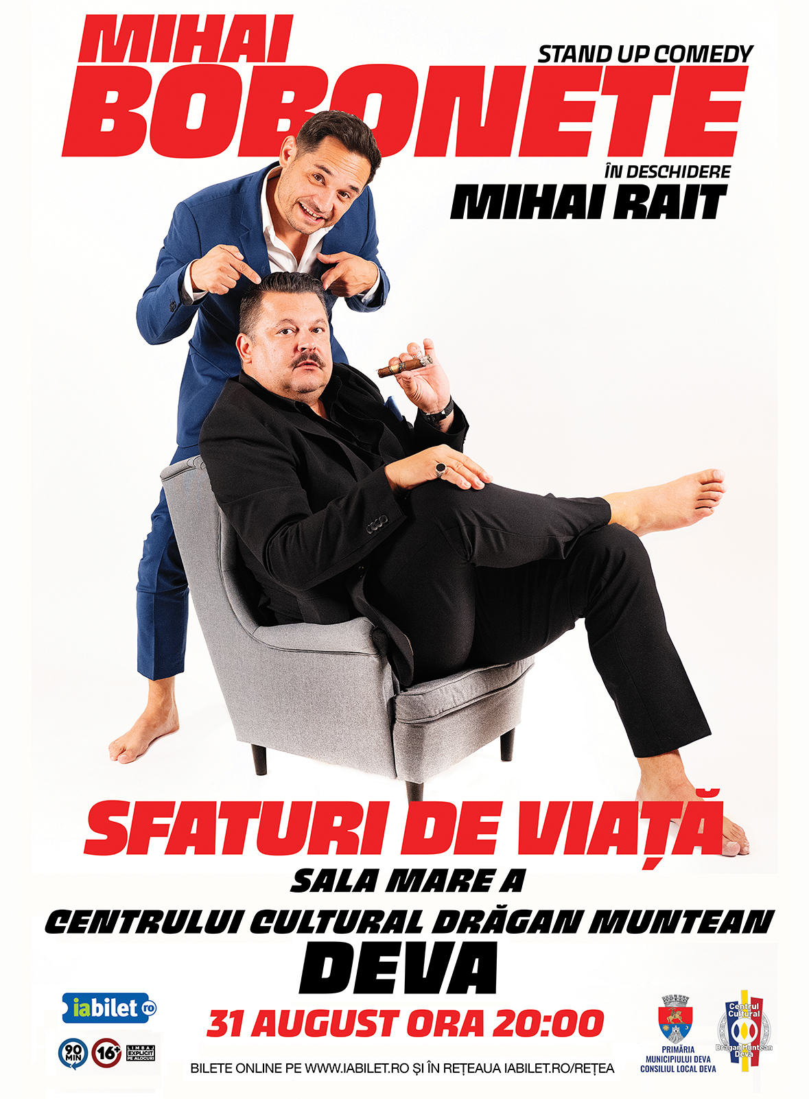 \"Sfaturi de Viață\" - Stand-up Comedy cu Mihai Bobonete si Mihai Rait