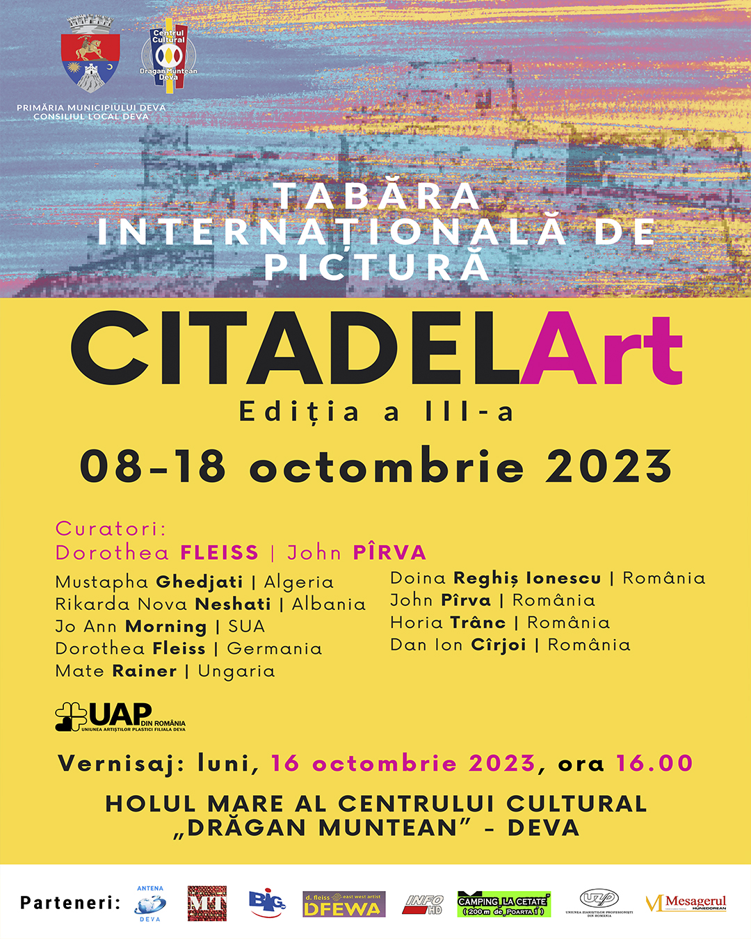 Tabără Internațională de pictură la Deva!