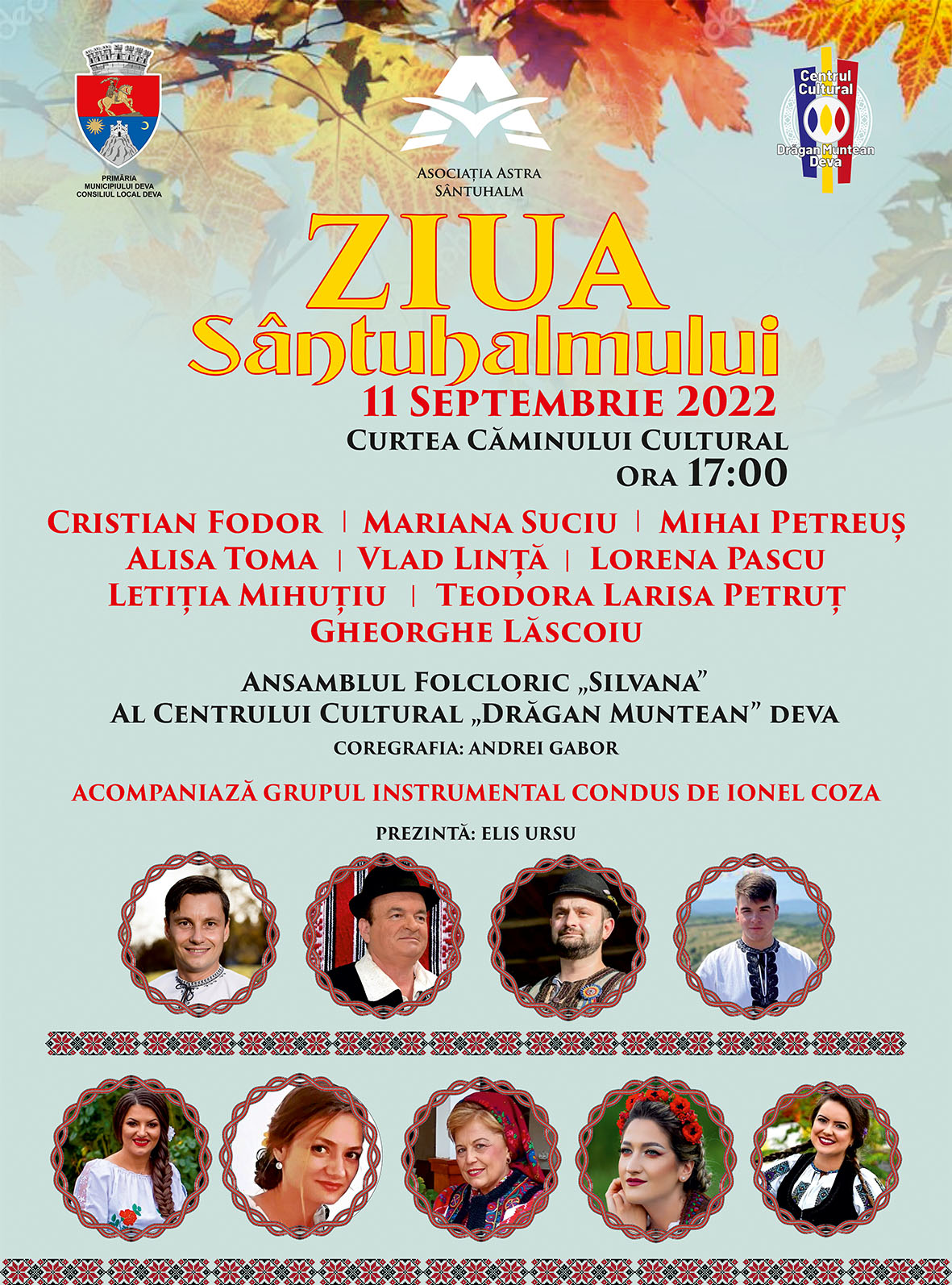 Spectacol folcloric de Ziua Sântuhalmului!