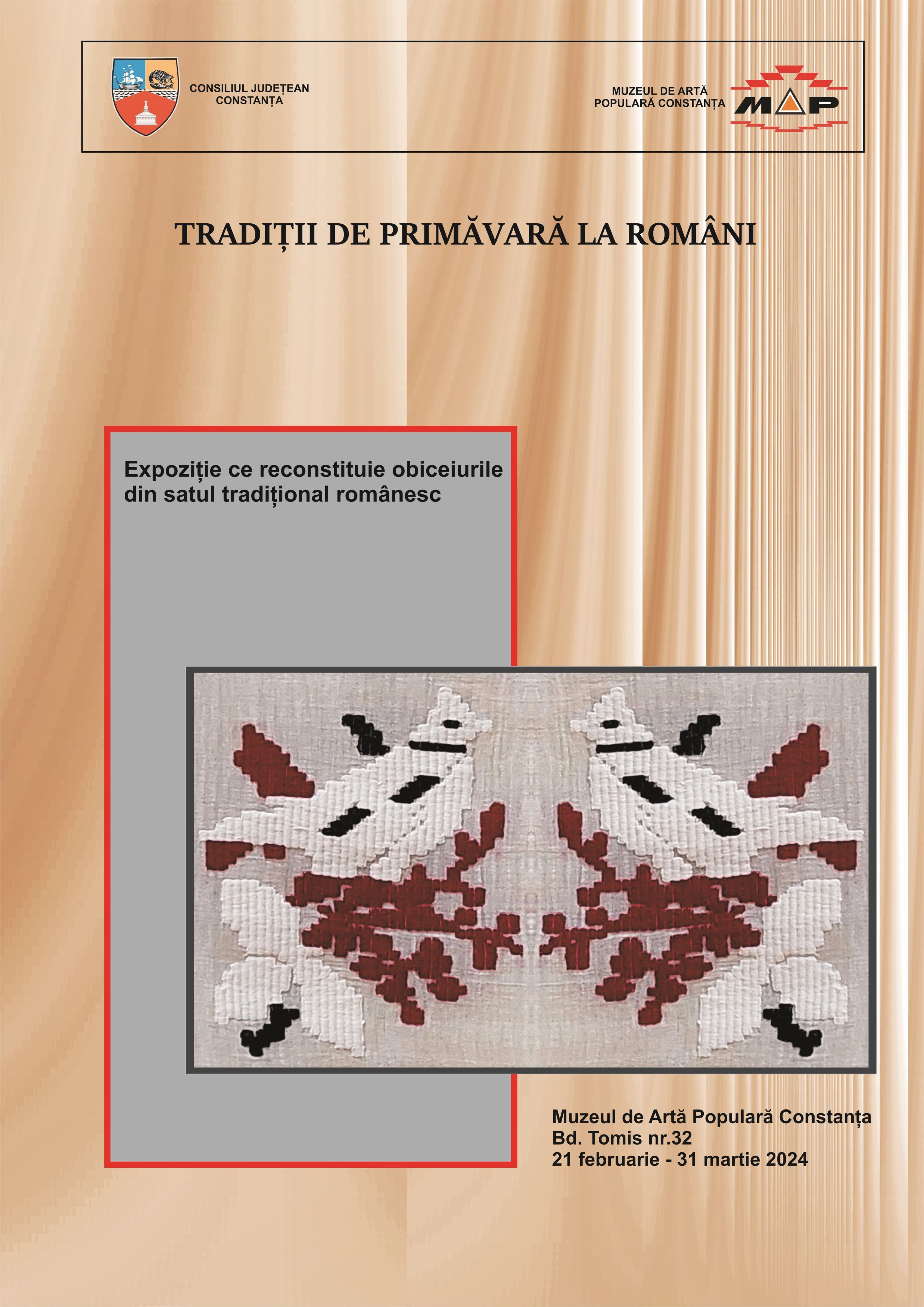 La Muzeul de Artă Populară, este deschisă expoziția „Tradiții de primăvară la români”, în perioada 21 februarie-31 martie