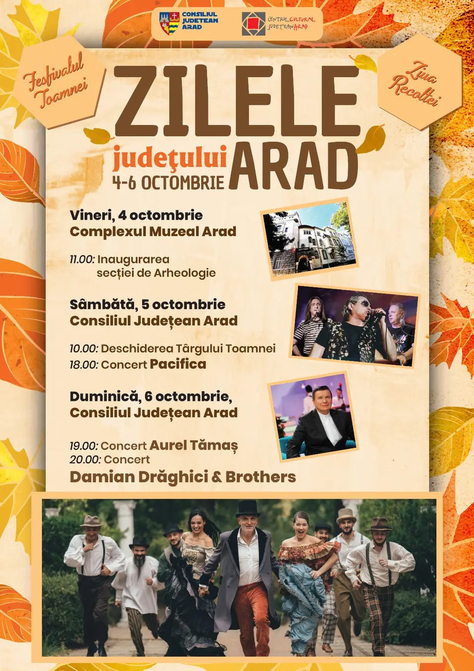 Zilele Județului Arad, Ediția I, 4-6 octombrie 2024