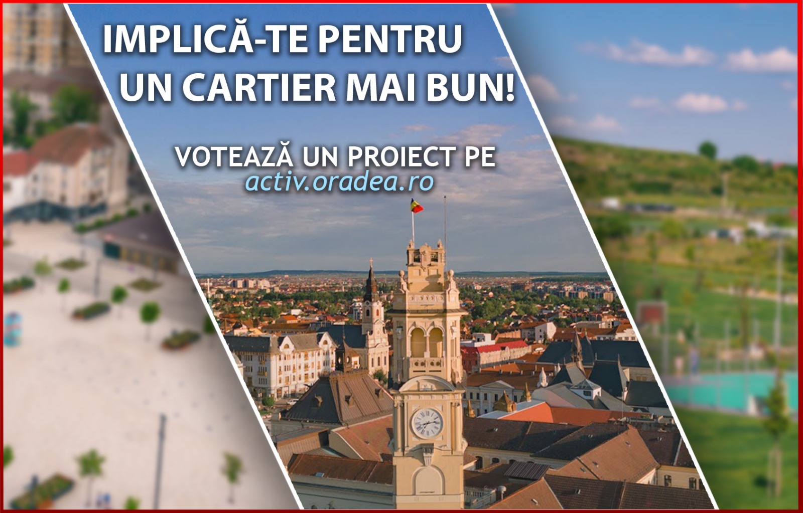 Transformă-ți cartierul! Votează proiectul care contează pentru tine!