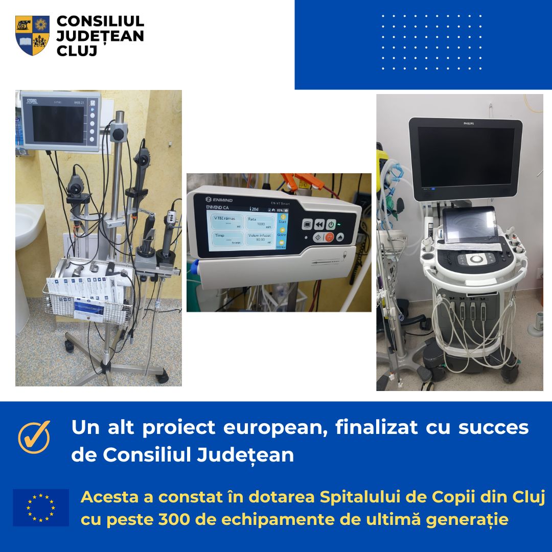 Un nou proiect european, finalizat cu succes de Consiliul Județean