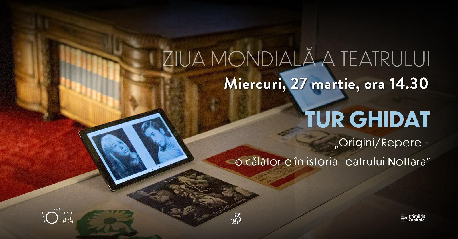 Spectacole de teatru, conferințe și dezbateri cu prilejul Zilei Mondiale a Teatrului