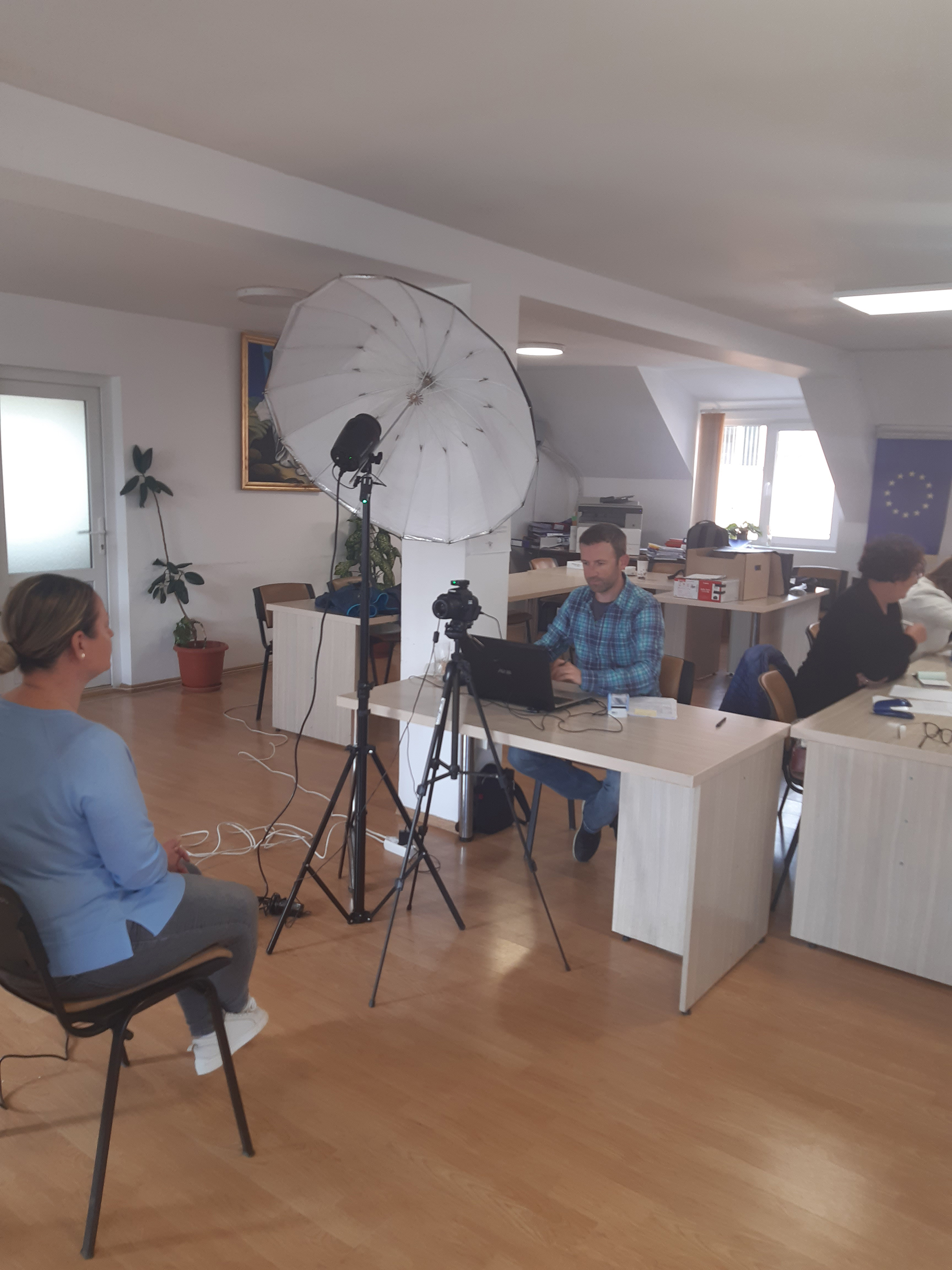 Deplasare cu stația mobilă a Direcției Județene de Evidență a Persoanelor Cluj, la Frata