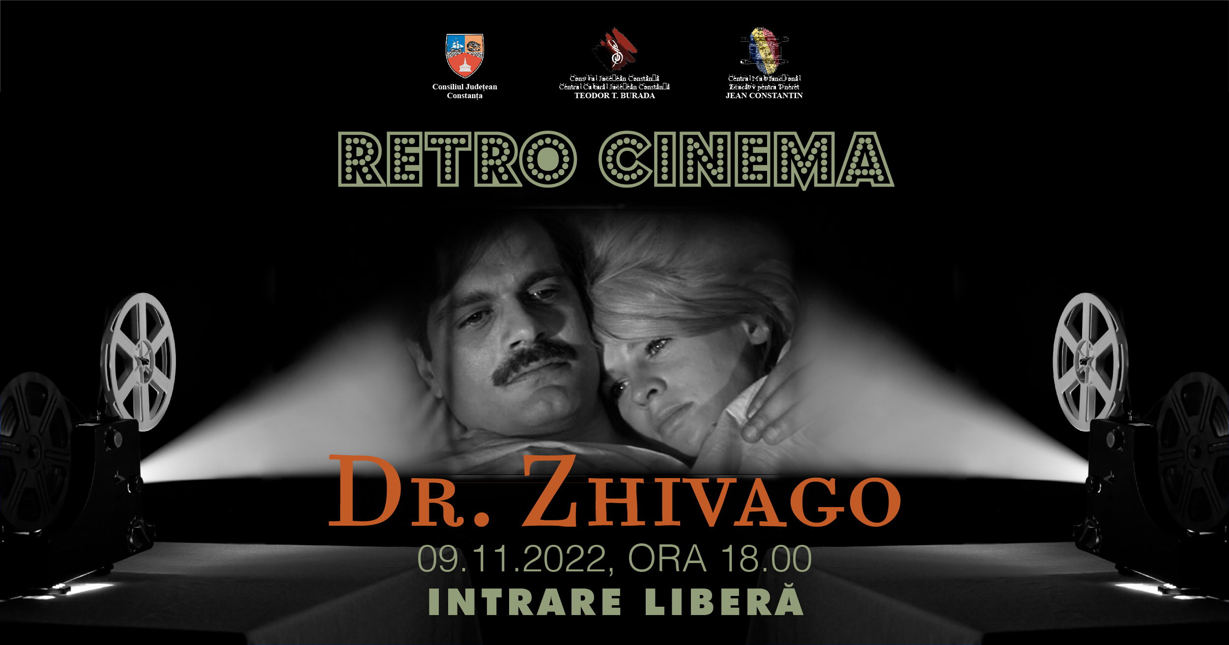 Centrul Cultural Județean Constanța Teodor T. Burada vă invită la Retro Cinema!