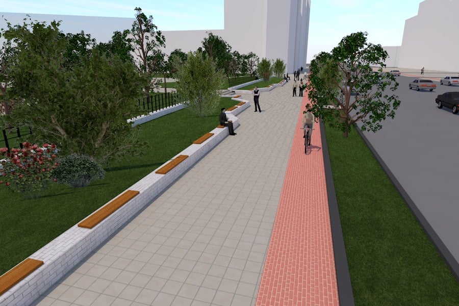 Pistă de biciclete pe bani europeni la Deva!