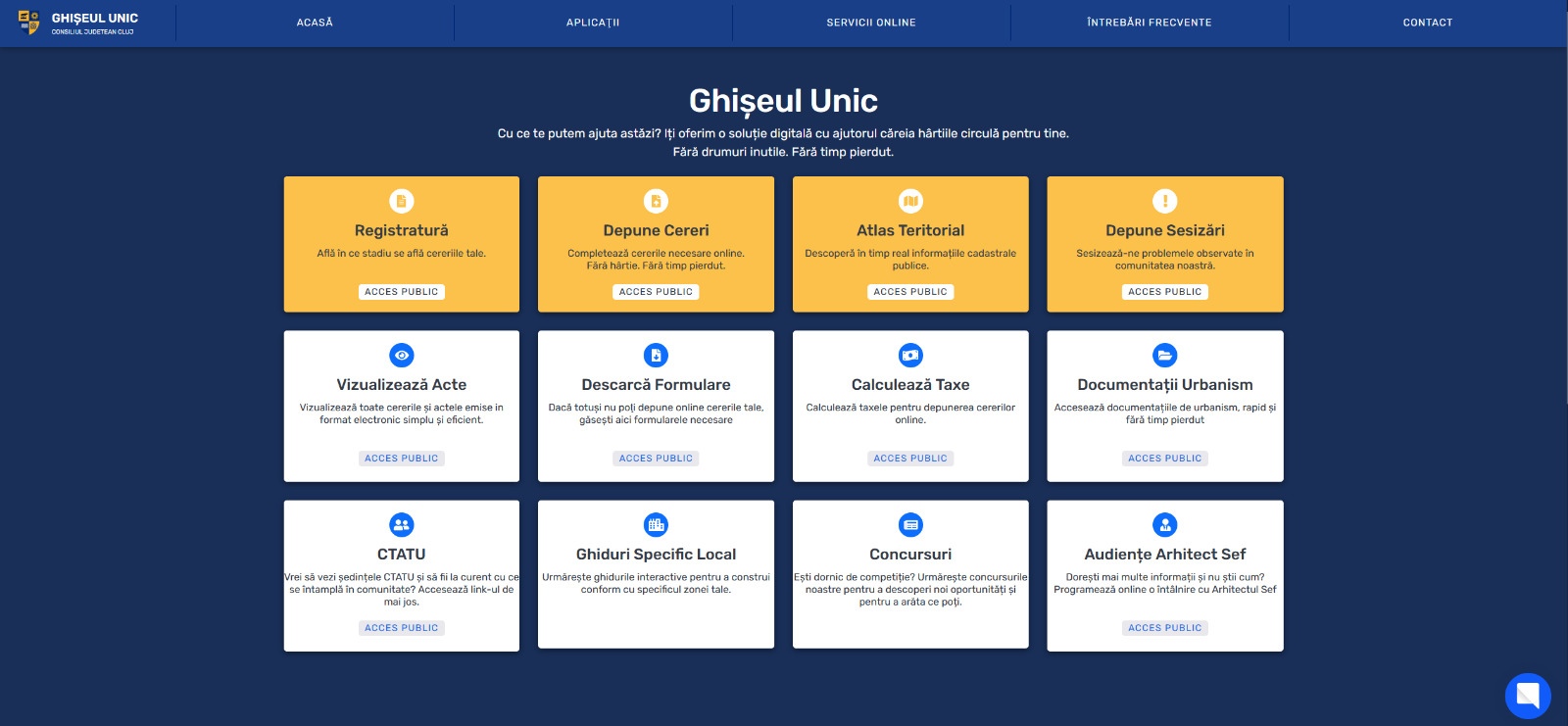 Digitalizarea merge mai departe, la Consiliul Județean Cluj. Două noi facilități disponibile în aplicația „Ghișeul Unic”