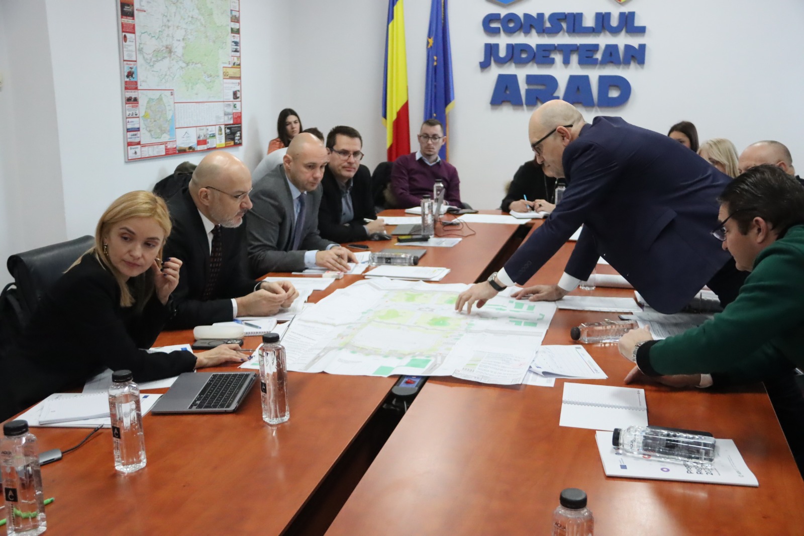 Iustin Cionca: „Prioritățile și proiectele județului Arad au fost dezbătute astăzi la Consiliul Județean”