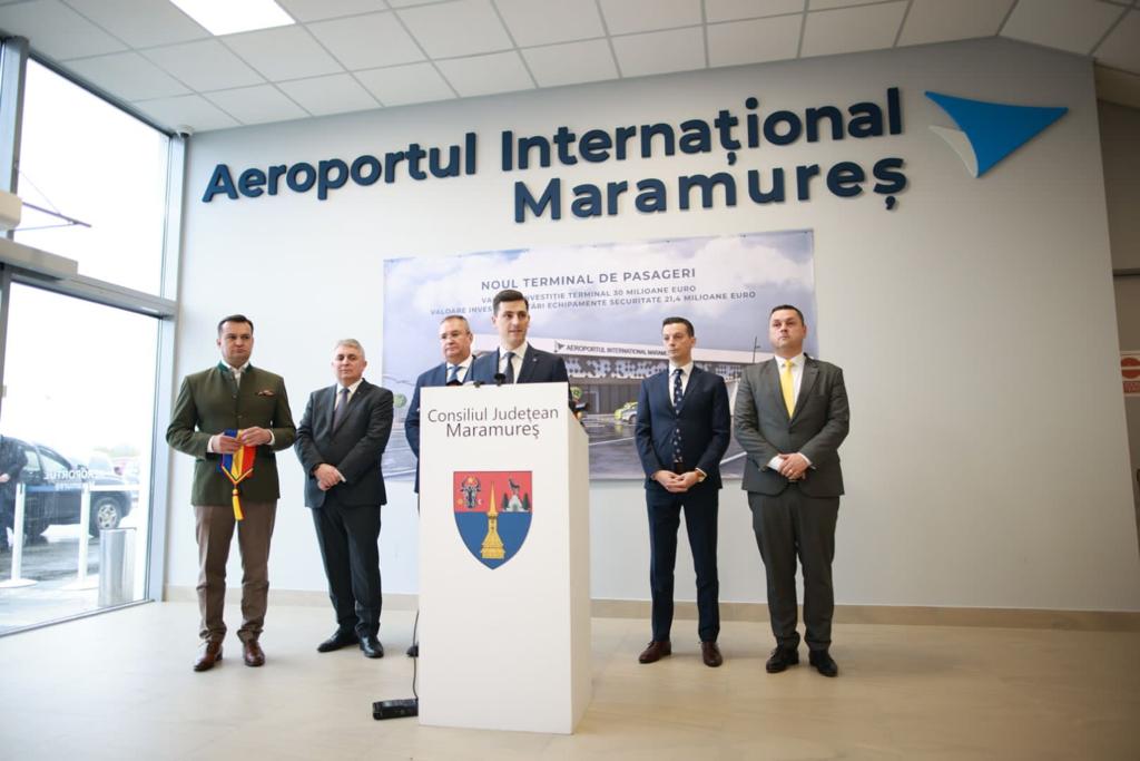 Ionel Bogdan: Proiectele pentru extinderea și modernizarea Aeroportului Internațional Maramureș au susținerea premierului Nicolae Ciucă