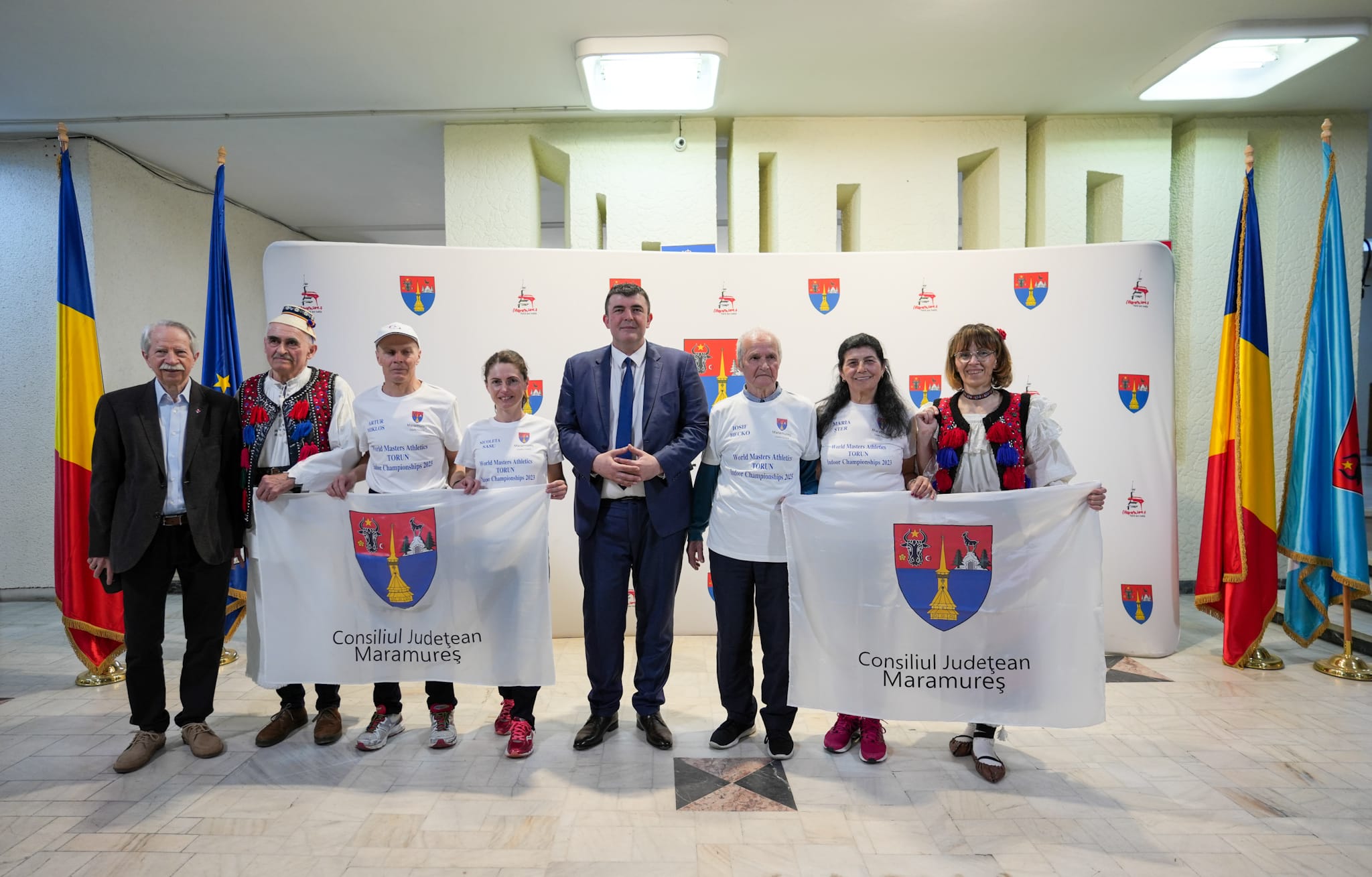 Sportivi seniori din Maramureș vor participa la Campionatul Mondial de Atletism în Sală-Masters