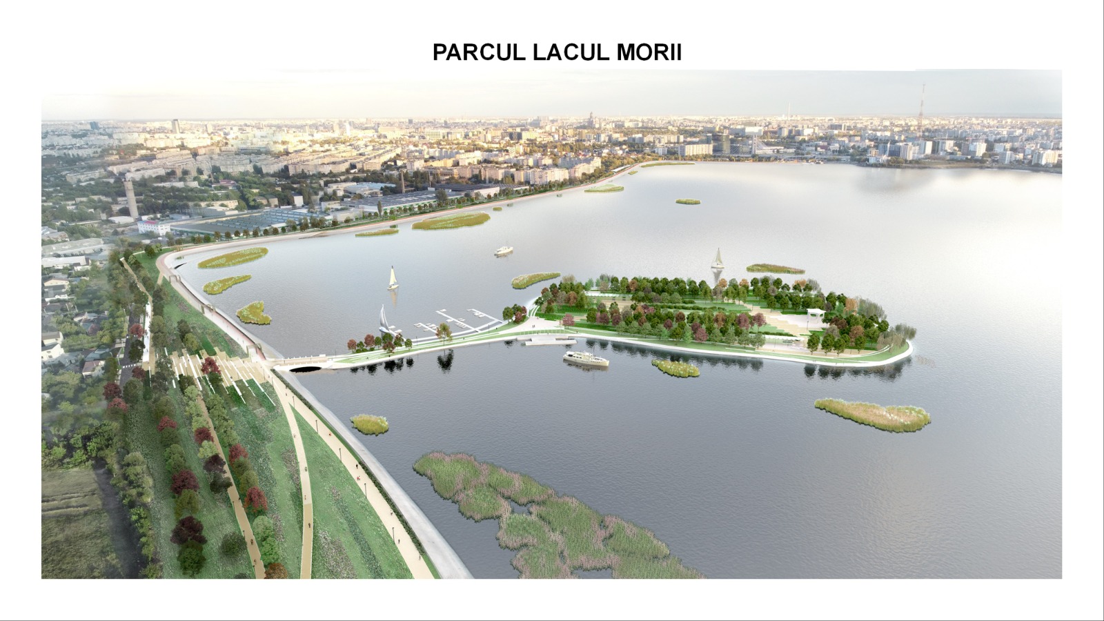 Parcul Lacul Morii, gata în doi ani Cum va arăta, cât va costa şi cum va fi finanţat