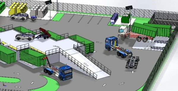 O nouă investiție pe fonduri europene la Deva - centru de colectare prin aport voluntar