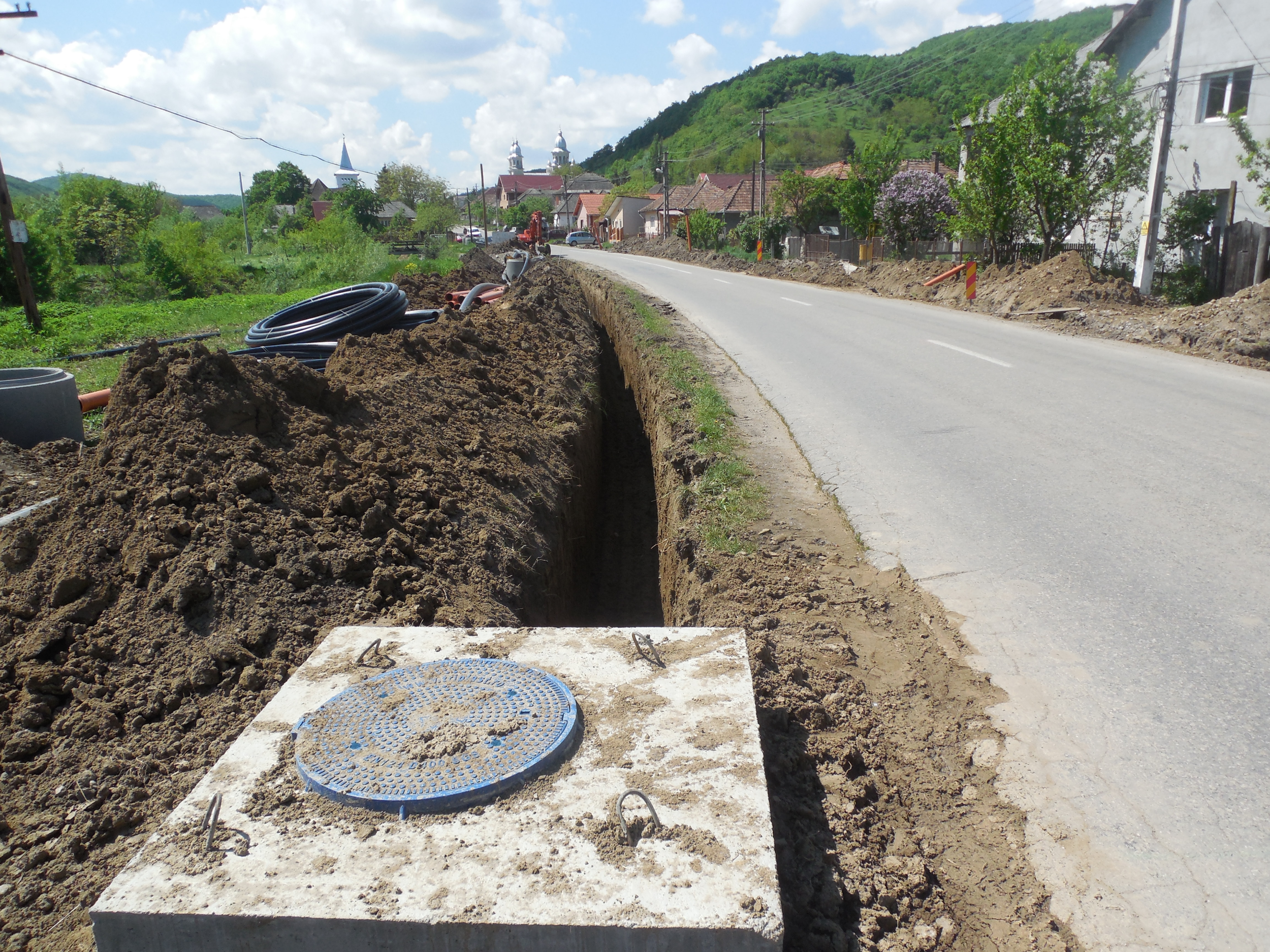 Comuna Pălatca va fi racordată în proporție de 100% la rețeaua de apă