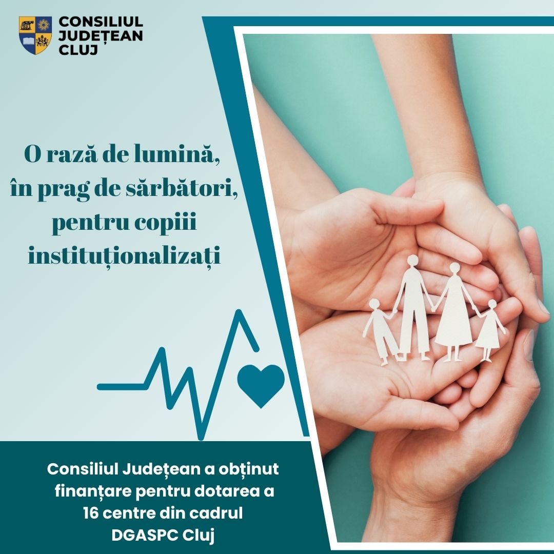 O rază de lumină, în prag de sărbători, pentru copiii instituționalizați