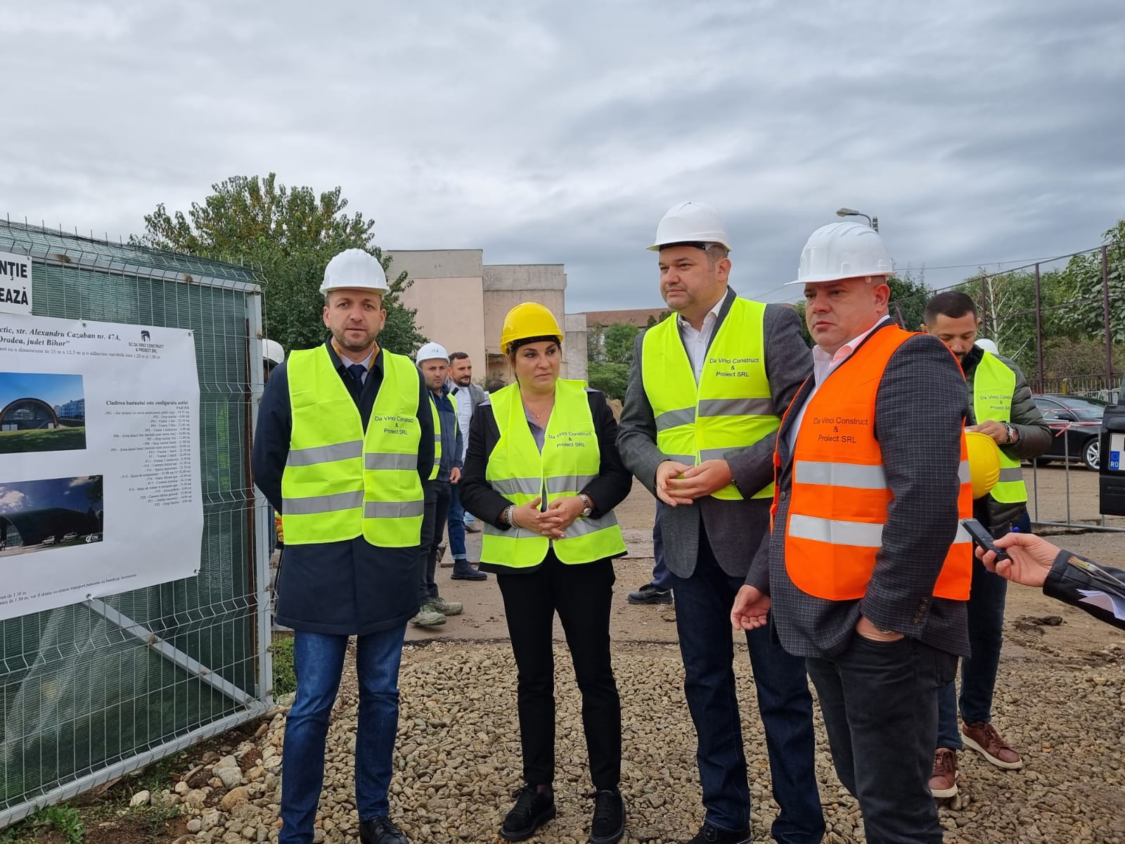 Ministrul Cseke Attila a vizitat șantierele unor obiective importante, realizate în Oradea prin Ministerul Dezvoltării