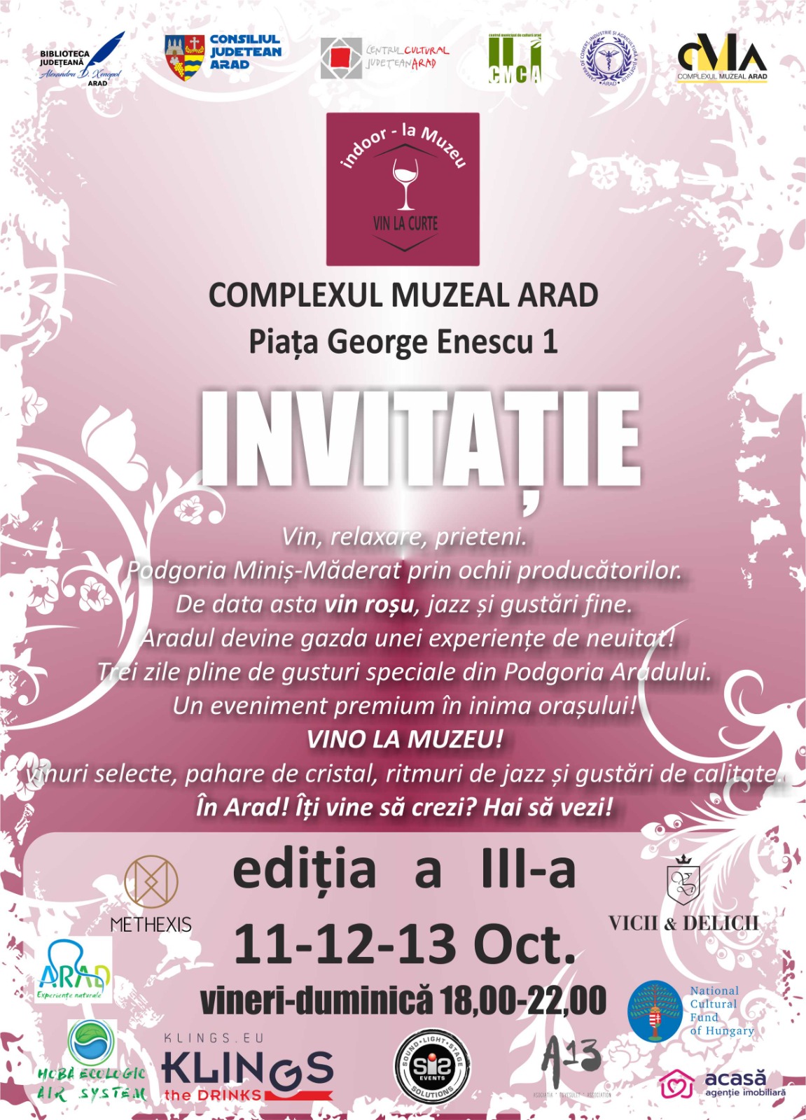 „Vin la Curte” își deschide porțile în week-end