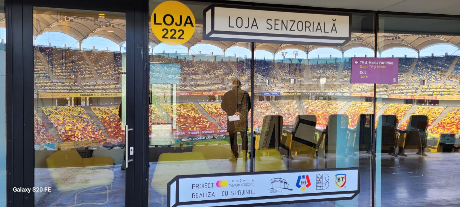 Arena Națională - primul stadion din România care oferă un spațiu special adaptat nevoilor senzoriale ale copiilor și tinerilor cu tulburări de spectru autist