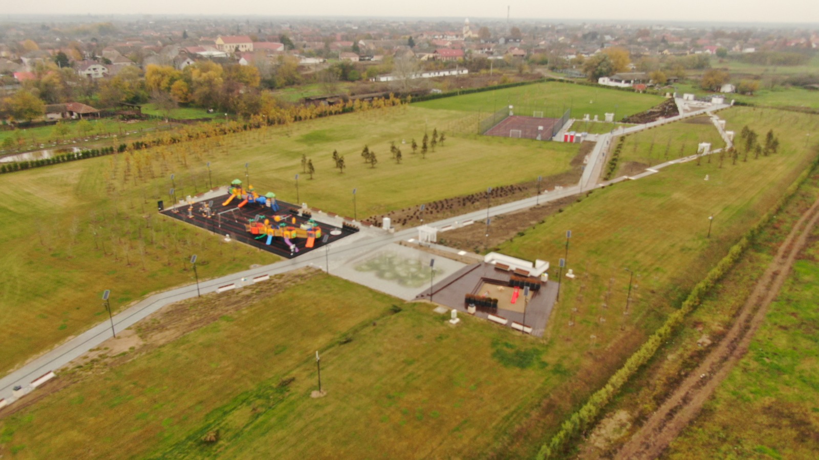 Orașul Pecica are o nouă zonă de agrement, realizată de administrația locală din fonduri europene