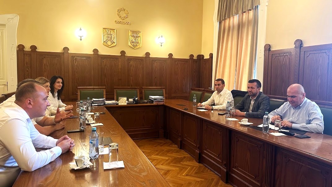 Delegație de primari din Republica Moldova în vizită la Primăria Oradea