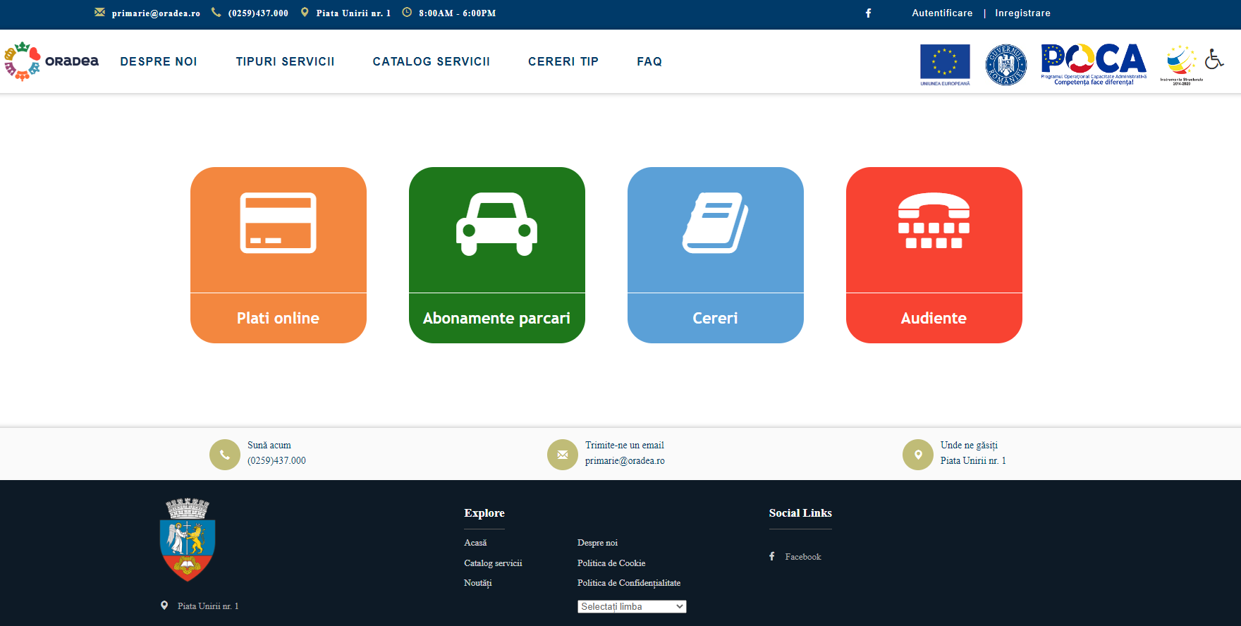 Digital Oradea – platforma care simplifică procedurile  administrative și reduce birocrația