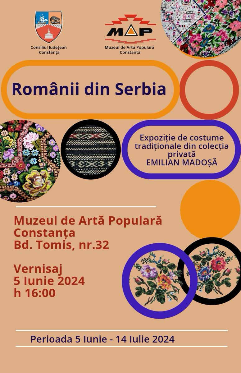 Muzeul de Artă Populară Constanța va găzdui expoziția „Românii din Serbia”