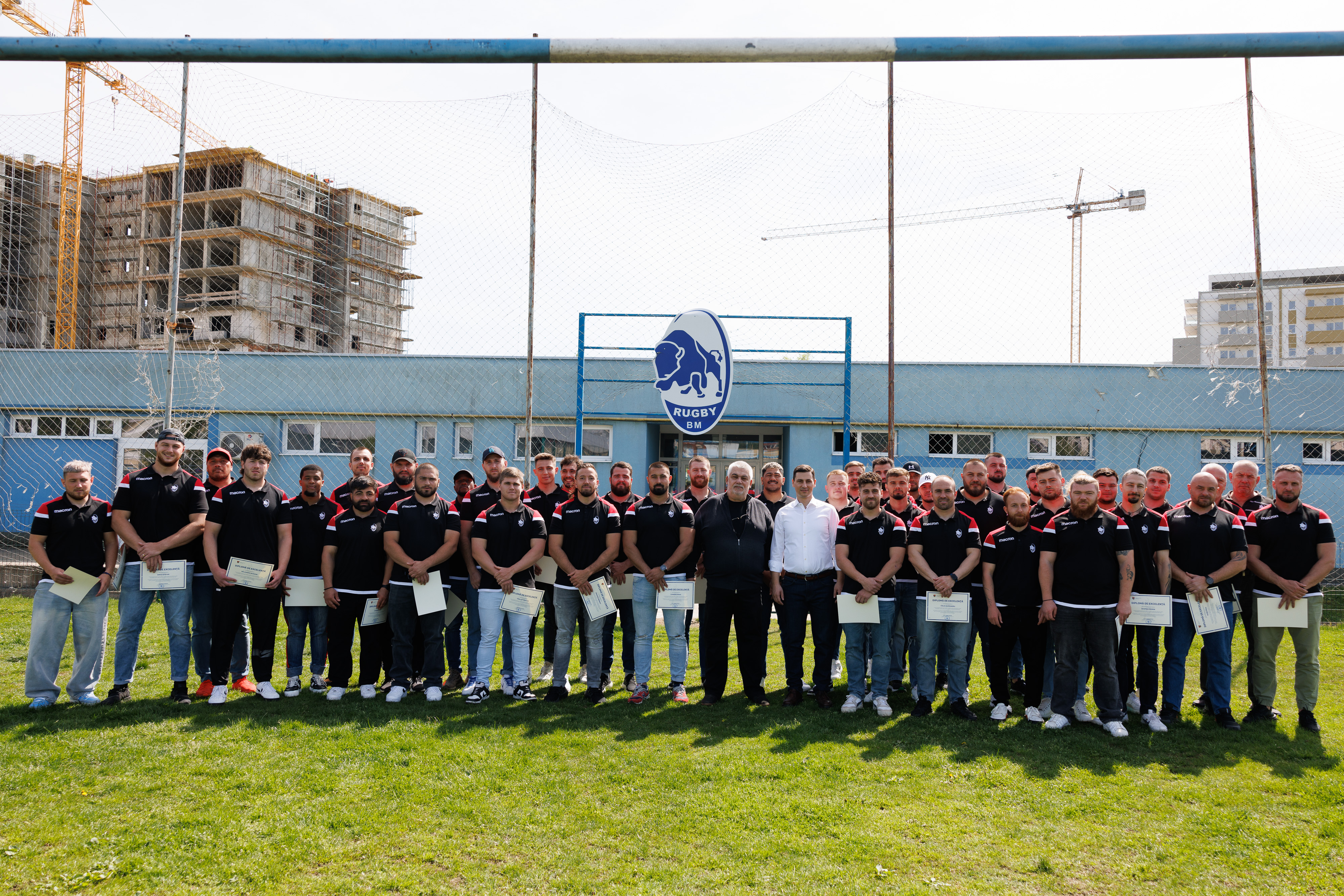 ”Zimbrii ”de la CSM Știința Baia Mare, distinși de președintele Consiliului Județean Maramureș, Ionel Bogdan