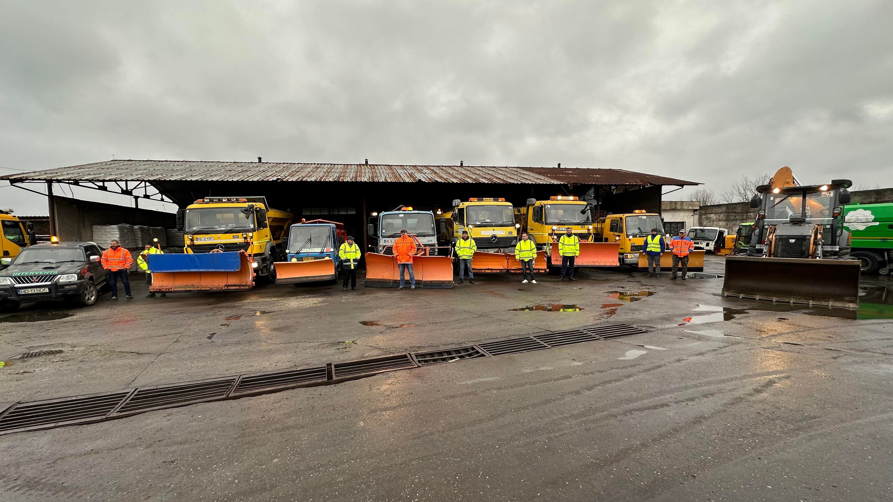 Primăria Municipiului Deva este pregătită pentru iarnă