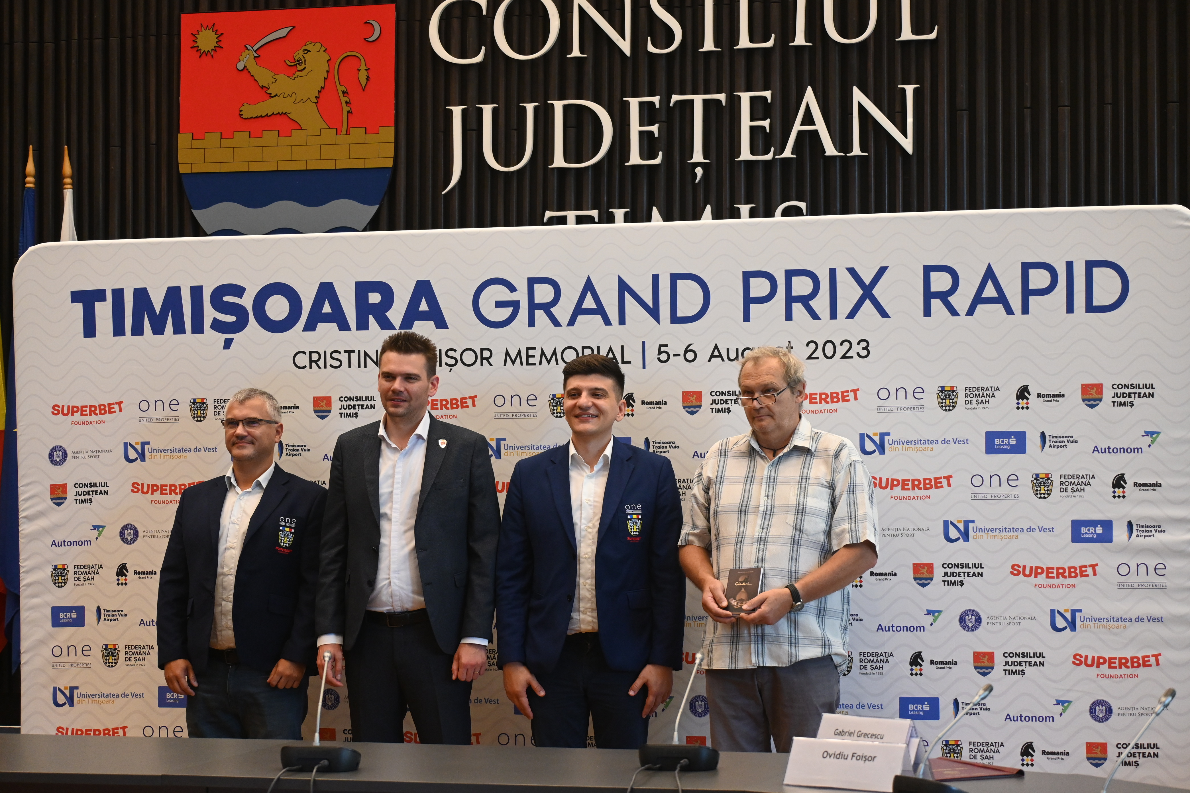 Peste 30 de Mari Maeștri Internaționali, prezenți la Timișoara Grand Prix Rapid -  Memorialul Cristina Foișor
