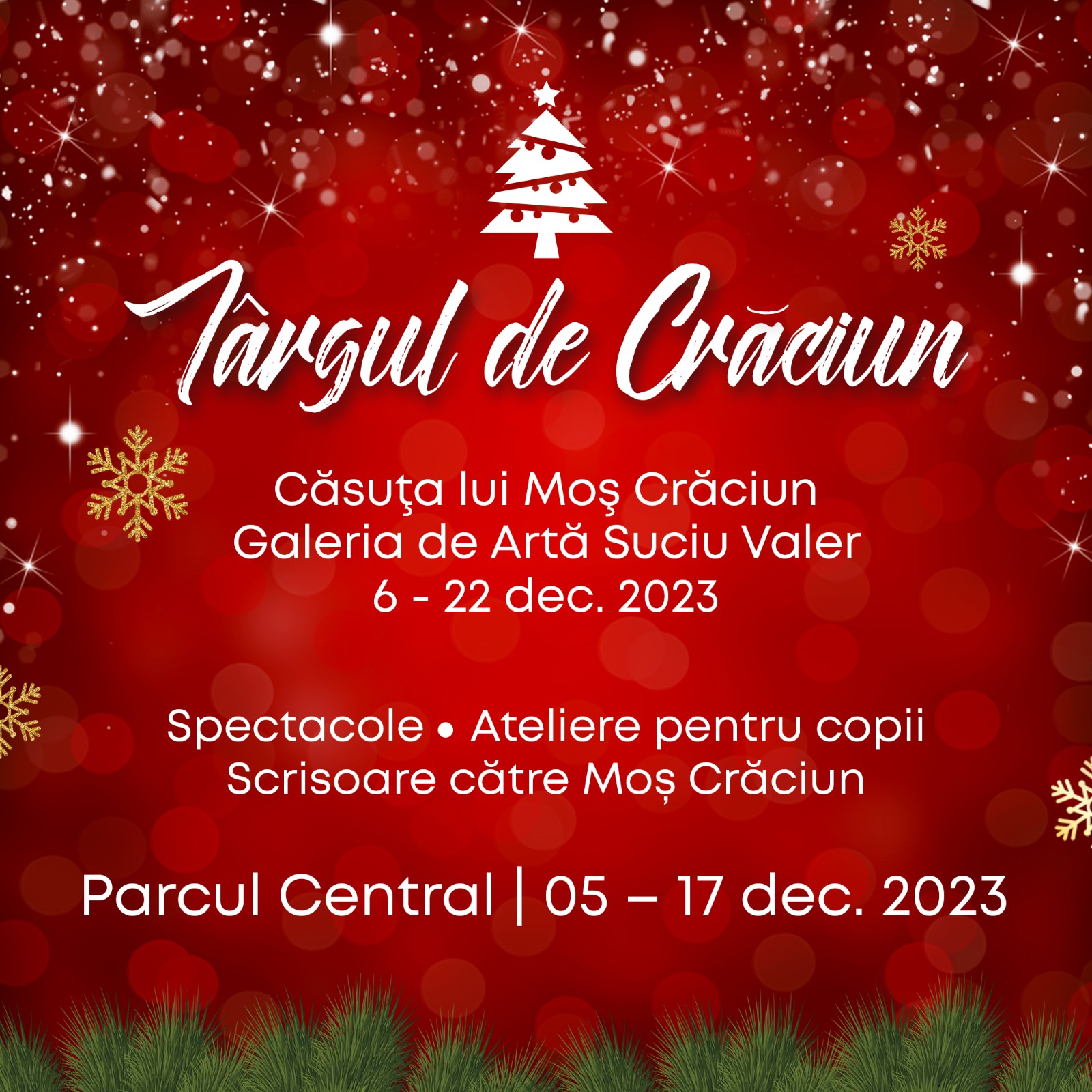 Vă invităm cu drag la a VII-a ediție a Târgului de Crăciun!