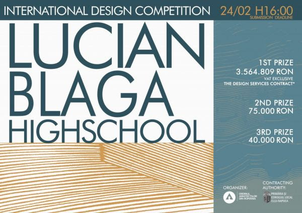 Conferință de presă anunțarea câștigătorilor concursului de soluții pentru Liceul Blaga