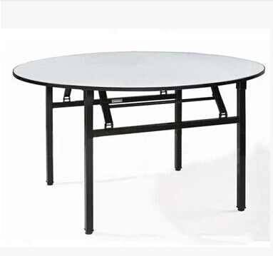 MASA ROTUNDA CU PICIOARE METALICE, PLIABILE, PENTRU SALI DE CONFERINTA SI EVENIMENTE